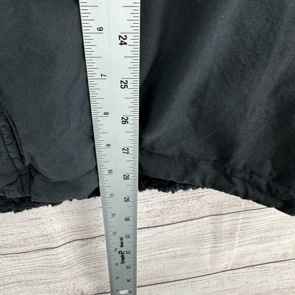 BDG Urban Outfitters Sherpa Lined Bomber Jacket‎ Men's Size Large Black - Picture 12 of 13
